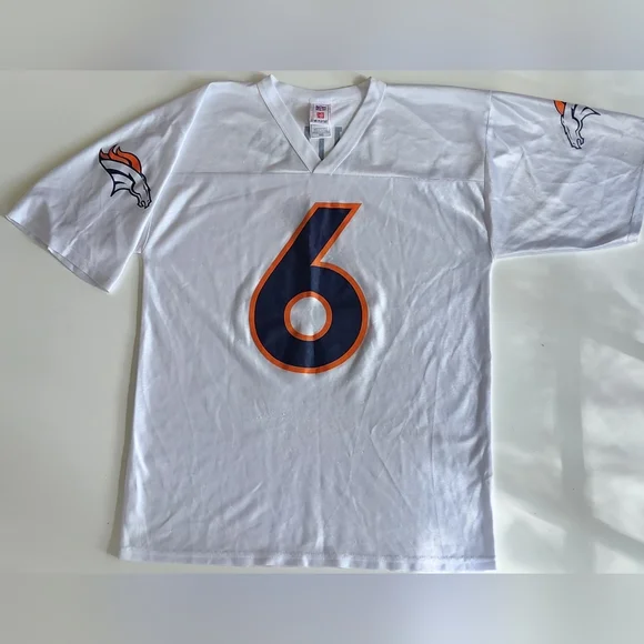 NFL Jay Cutler Denver Broncos Football White Jersey Size M